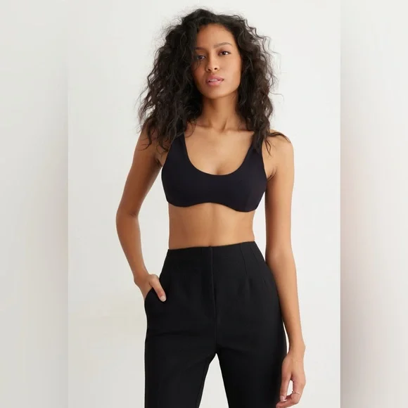 🆕 NWOT Alena Sculpt Micro Bra Top - Picture 2 of 4